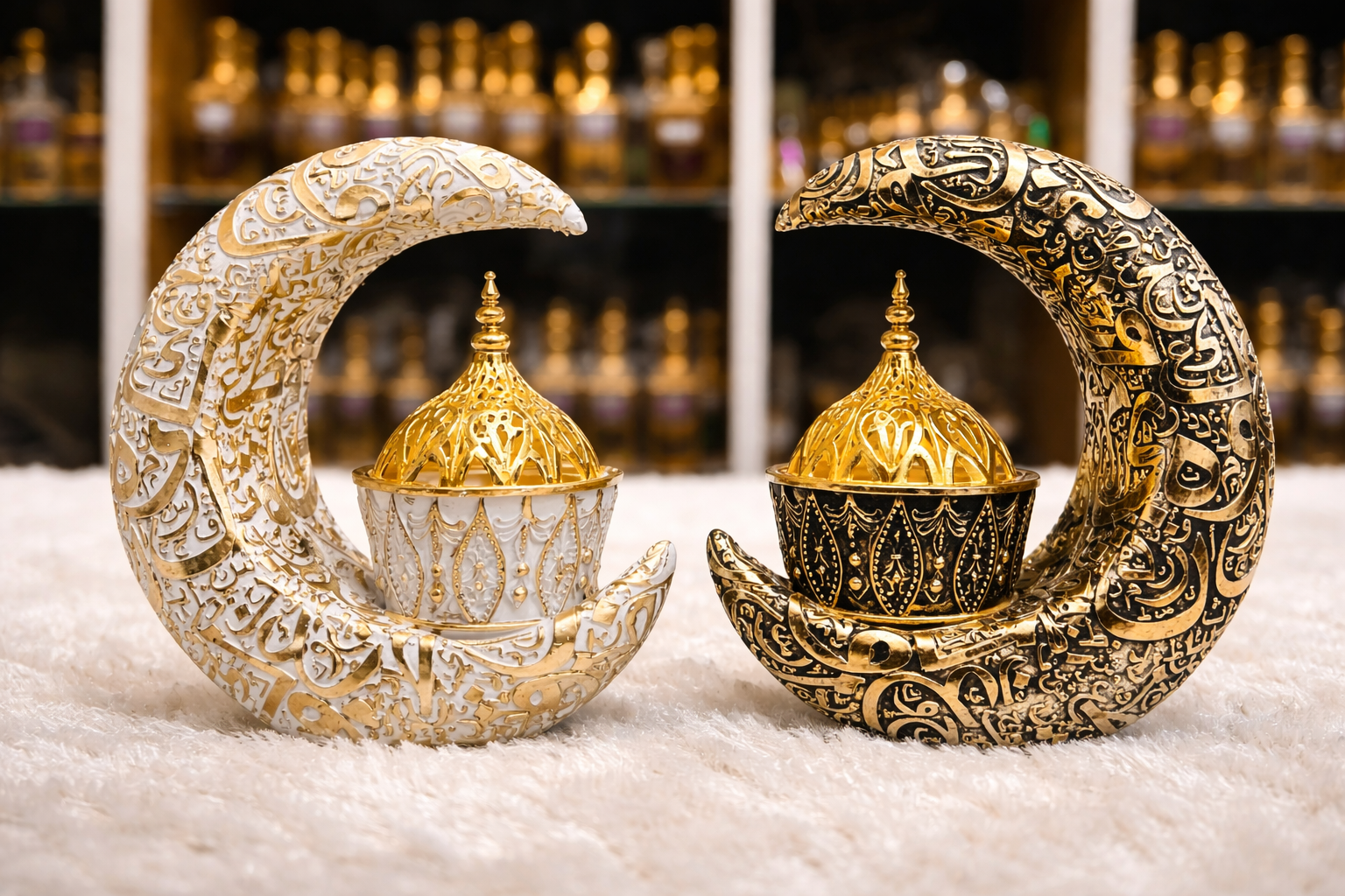 Crescent Moon Luxuary Bakhur Burner