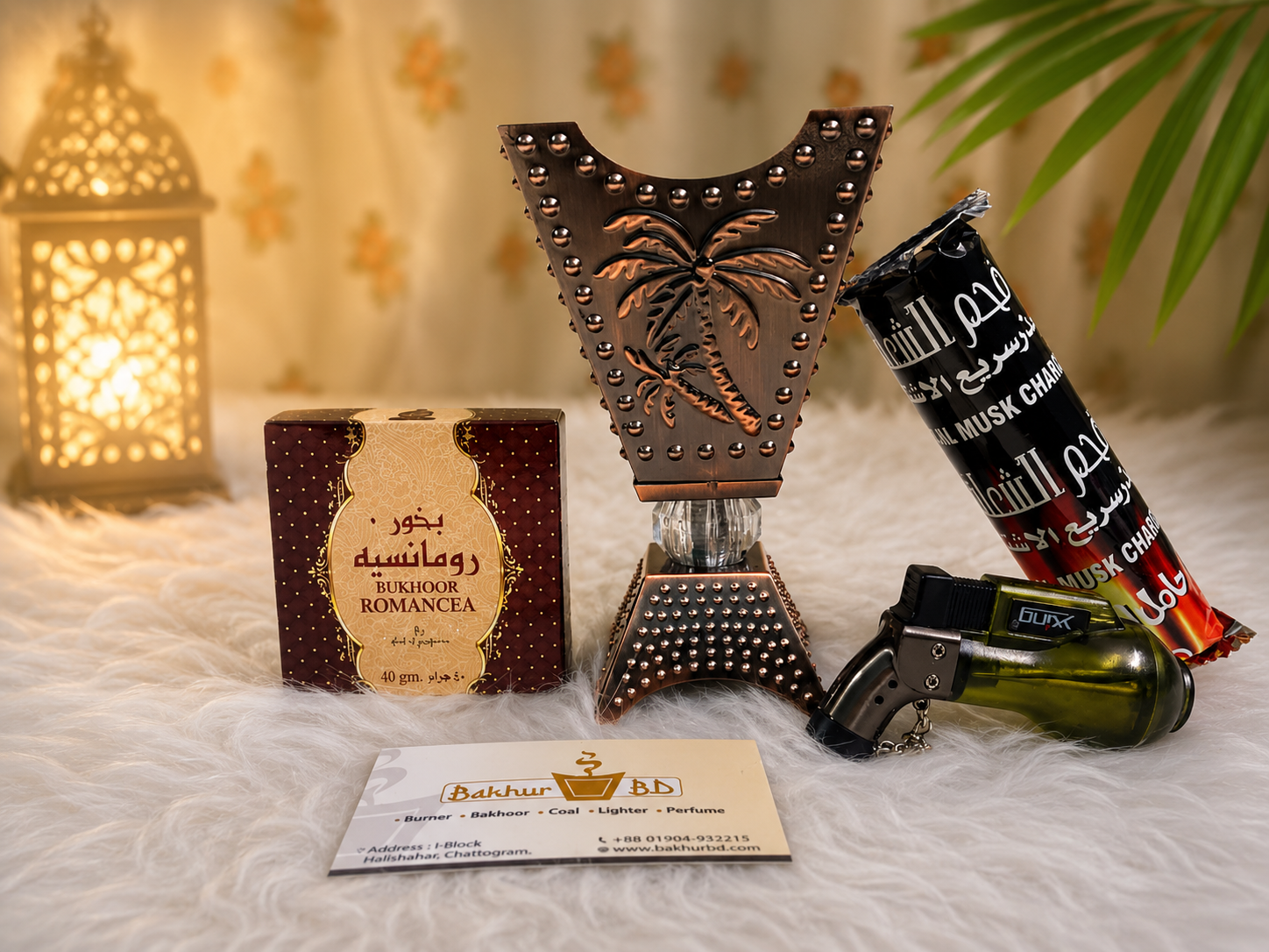 coconut tree design menual burner package.
